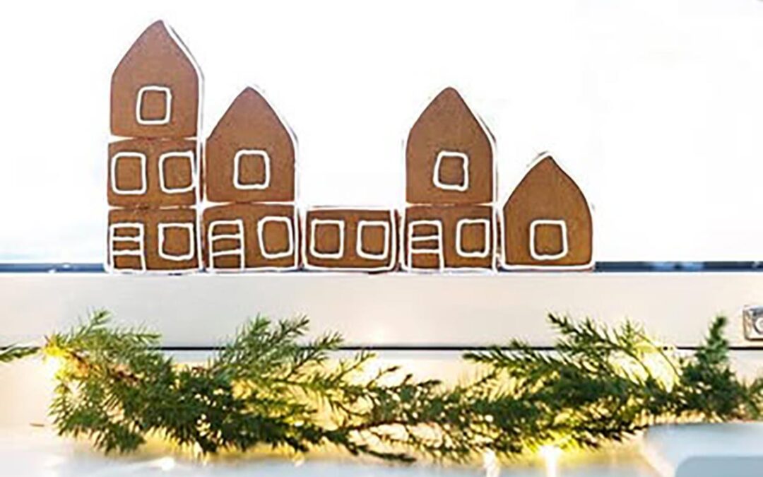 Julstaden i fönstret 