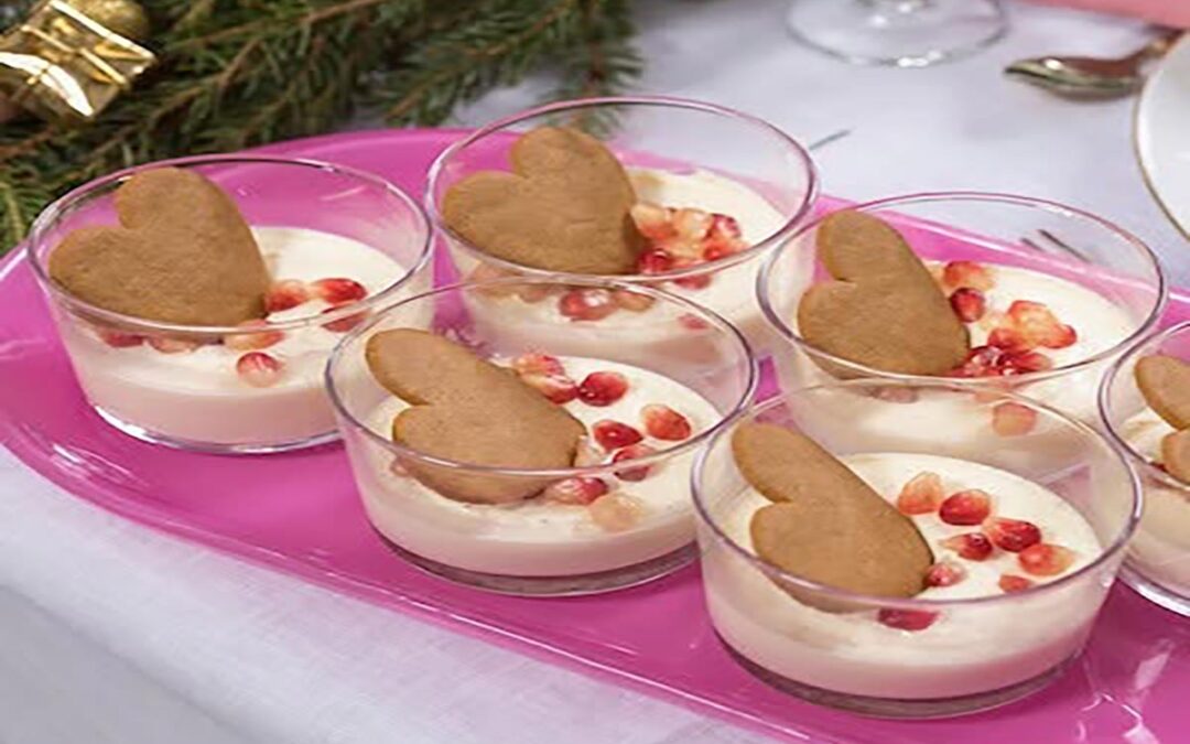 Pepparkakspannacotta